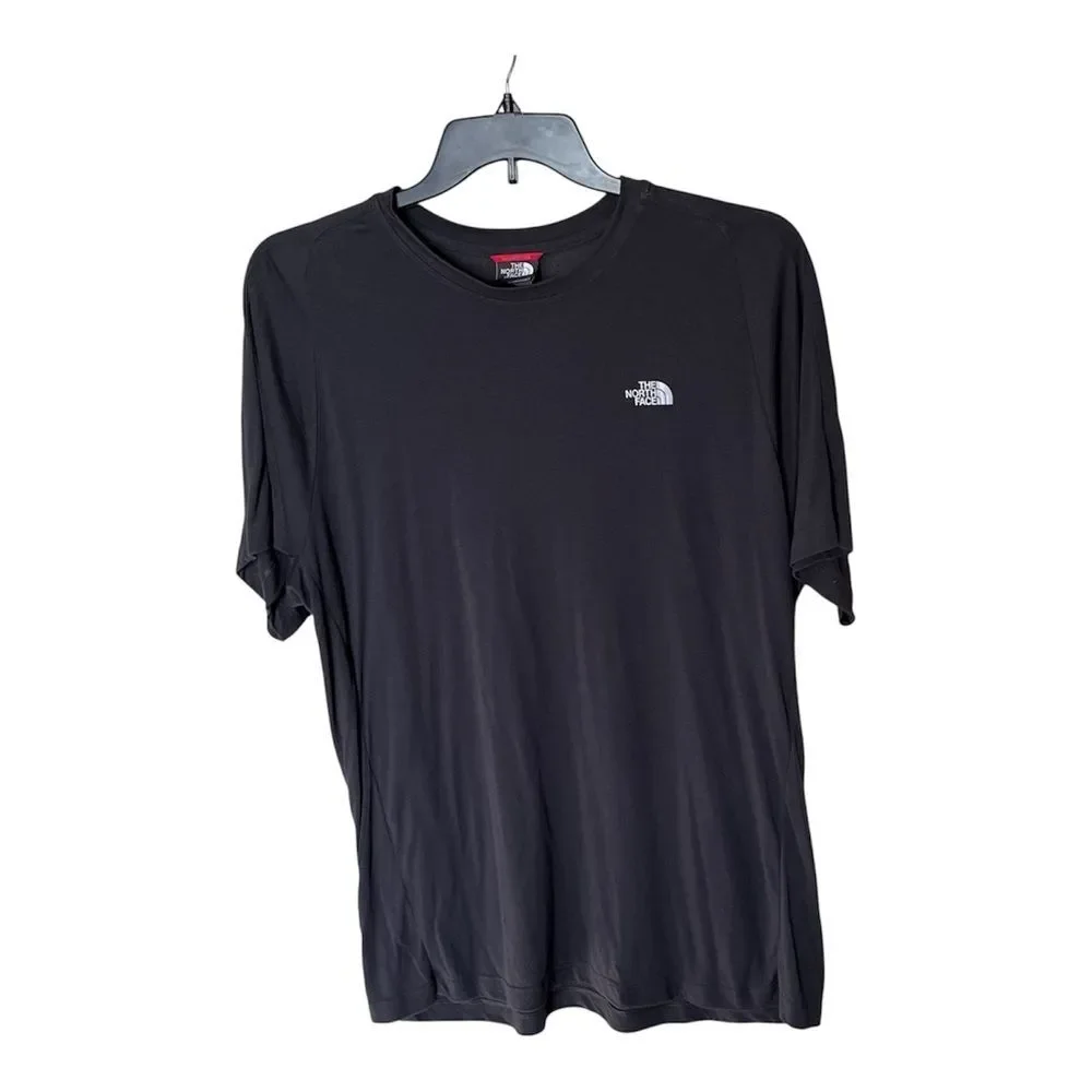 The North Face Coolmax Dark Gray Short Sleeve T-Shirt with Logo Size XL